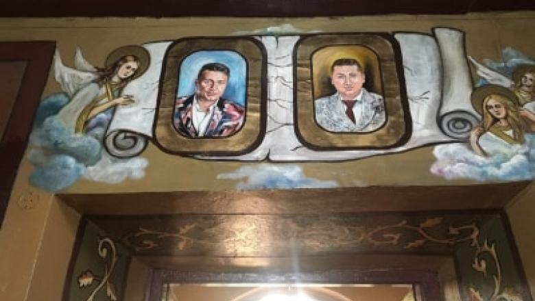 Cum au ajuns prietenii fiului lui Dragnea să fie pictați pe pereții unei biserici din Turnu Măgurele
