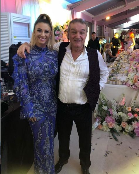 Anamaria Prodan, alături de Gigi Becali. Nu a lipsit de la nuntă sexy impresara