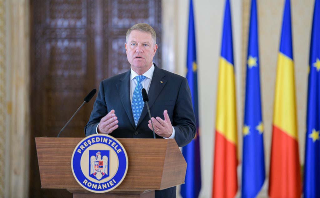 Klaus Iohannis, primele declarații de presă din al doilea mandat la Cotroceni. Foto: Facebook/Klaus Iohannis