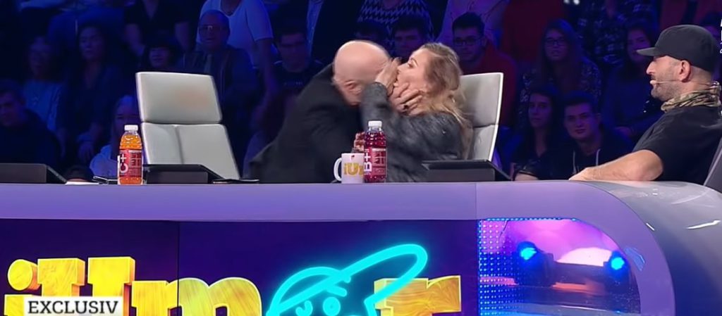 Mihai Bendeac a sărutat-o pe Delia. Cum a reacționat jurata de la iUmor?