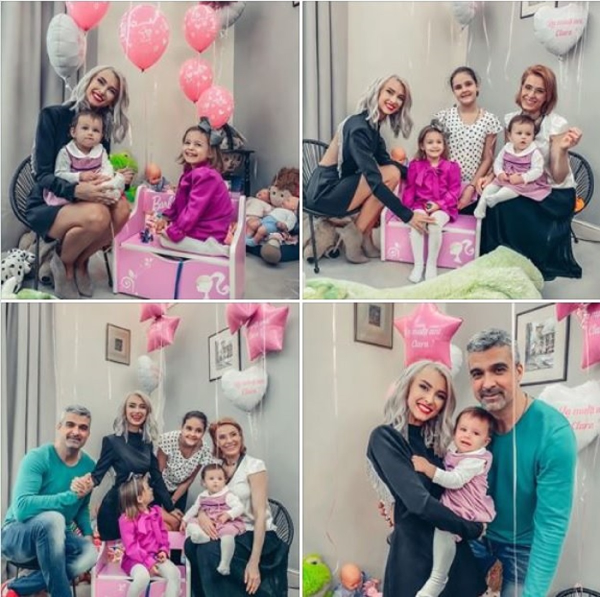 Andreea Bălan și George Burcea, petrecere mare în casa nașilor. Ce sărbătoresc cei doi în plin scandal de divorț