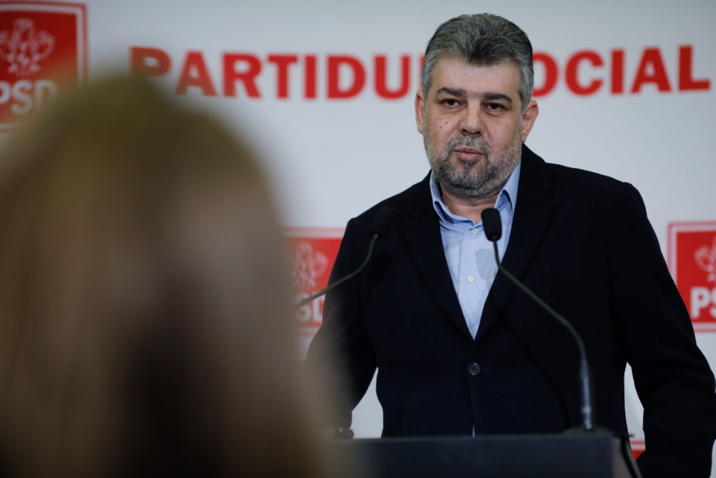 Marcel Ciolacu, lider intrimar al PSD. Foto: Inquam Photos / George Calin