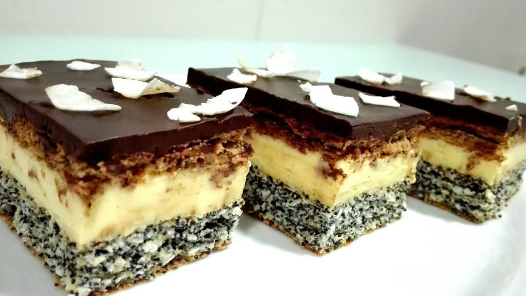 Desert delicios pe care să-l faci chiar acum: Prăjitura Tosca. Vezi rețeta completă