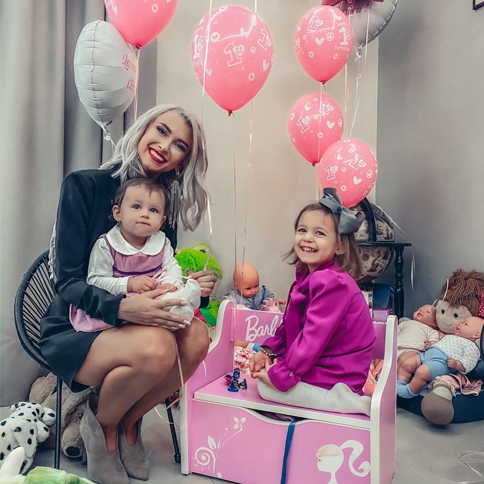 andreea balan, ziua fiicei sale, clara