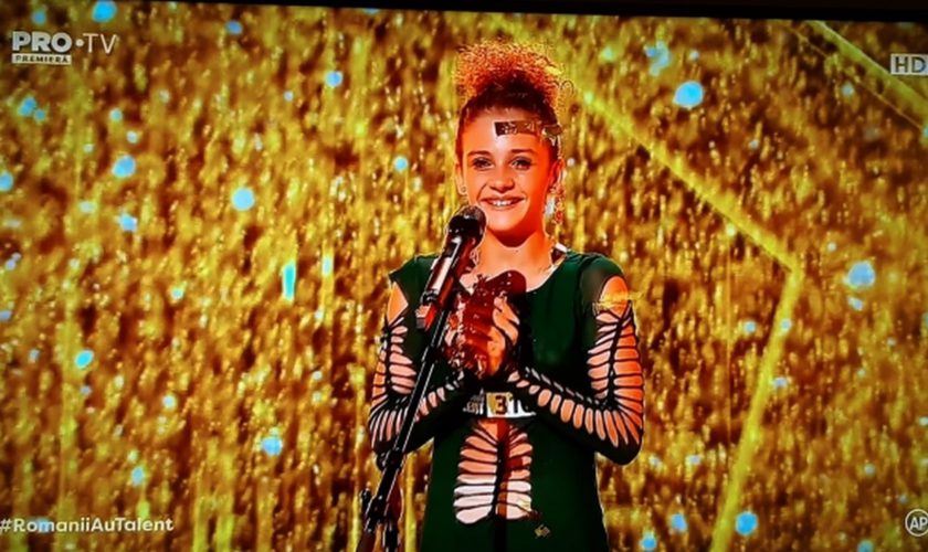 Reacția lui Smiley după ce Sara Ardelean a luat Golden Buzz la Românii au talent