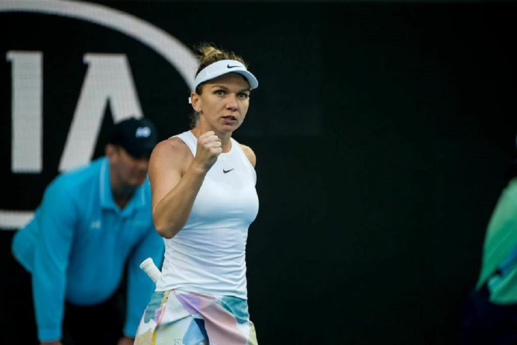Simona Halep, mai amtură profesional și persona. Foto: Twitter/ Simona Halep