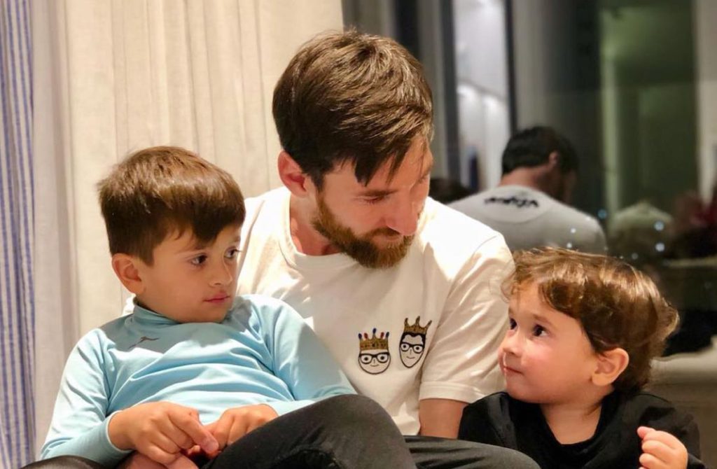 Imagini incredibile cu fiul cel mare al lui Messi! La 7 ani, Thiago arată că îi calcă pe urme tatălui său celebru