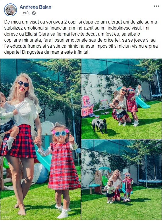 Mesajul pe care l-a transmis Andreea Bălan, după ce s-a aflat ce se întâmplă între ea și George Burcea. Reacție uimitoare