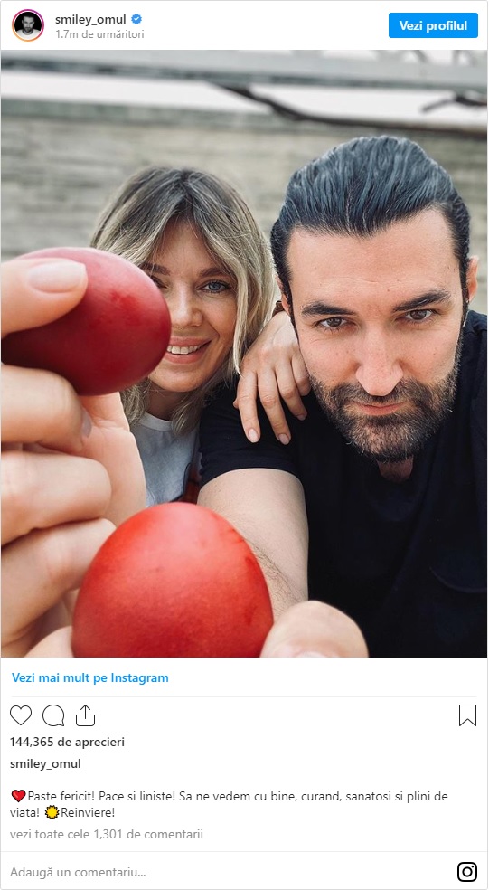 Ce au ales să facă Gina Pistol și Smiley, anul acesta, de Paște. Imaginile cu cei doi au ajuns publice