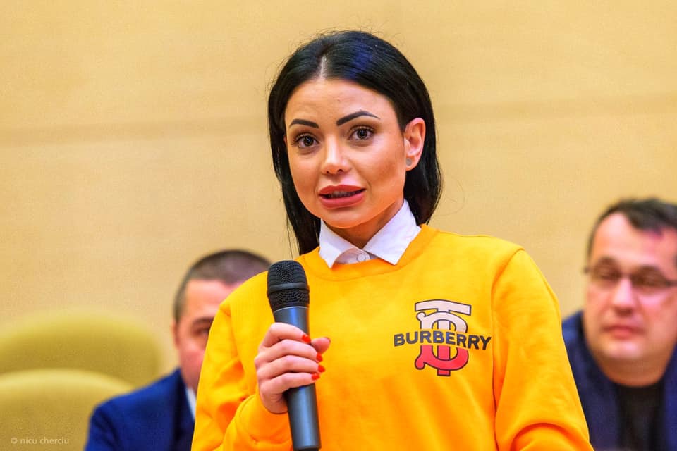 Jenica Slav, membru PNL și patron al firmei Romjenslav SRL Berceni. Sursa foto: Facebook/ jenny Slav 