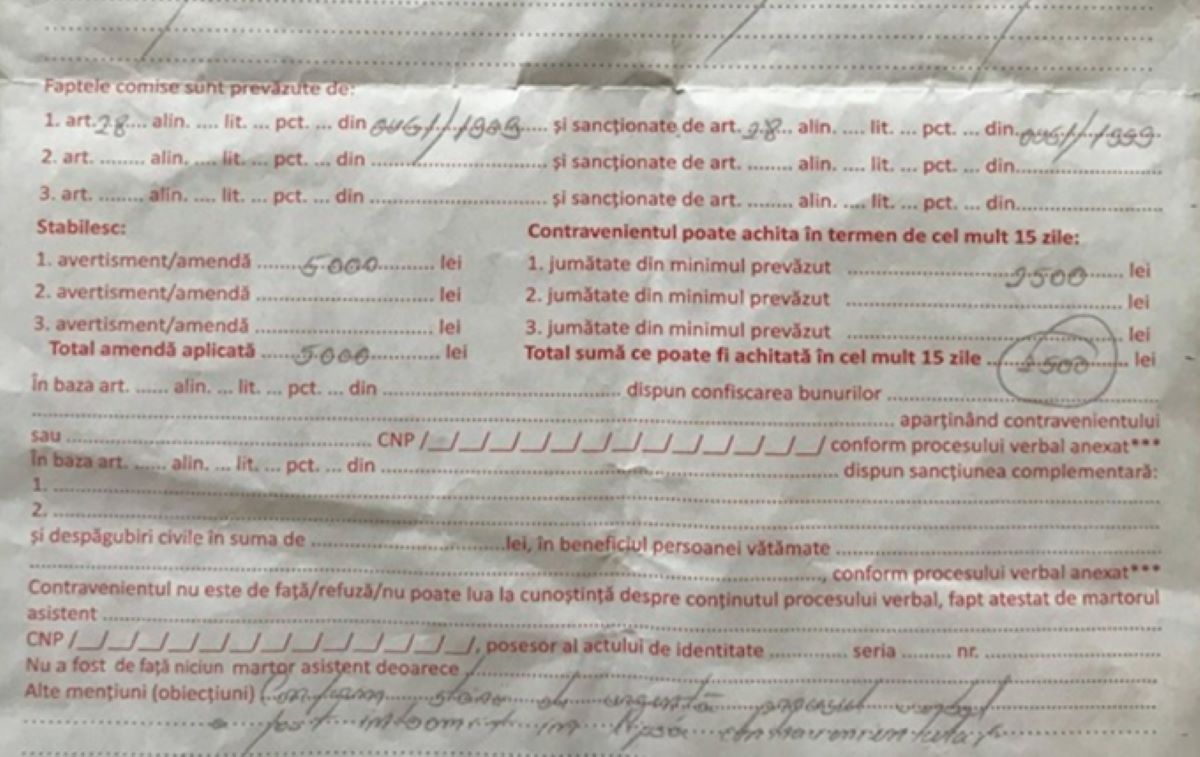 Comportamentul bătrânei a lăsat de dorit. Cel puțin, așa spun polițiștii