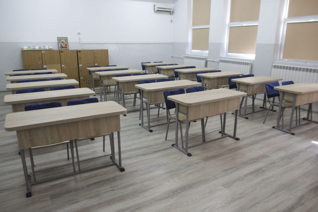Elevii se vor întoarce în sălile de clasă după 15 mai. Foto: Inquam Photos/Octav Ganea 