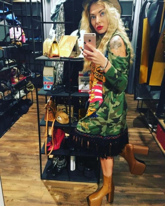 Delia are un dressing impresionant