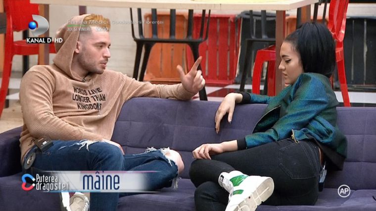 Andreea Pirui și Marius s-au criticat unul pe altul