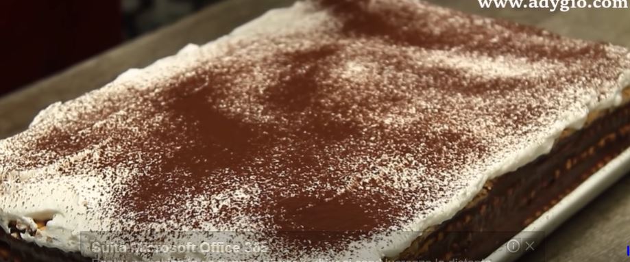 Desert fără coacere. Prăjitură cu ciocolată și frișcă