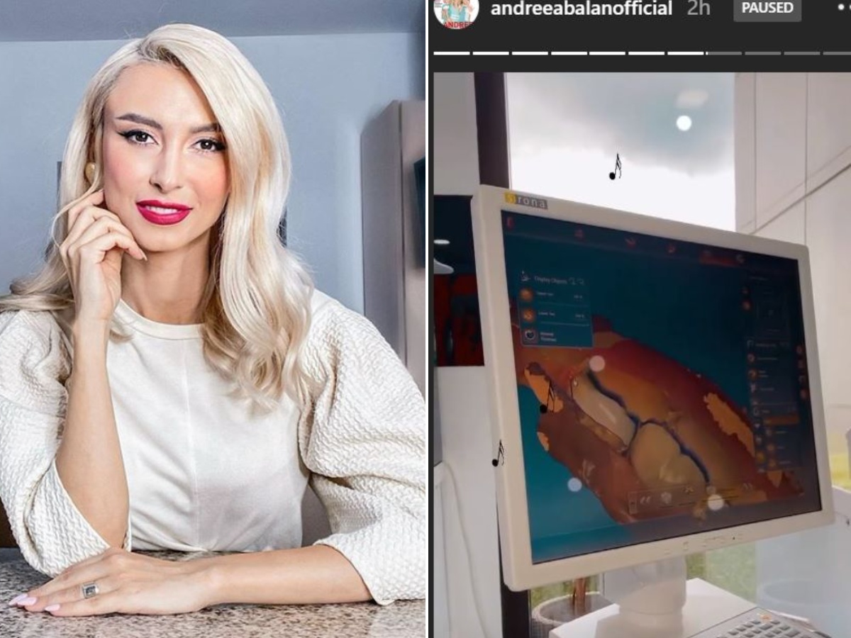 Andreea Bălan a ajuns la dentist! Anunțul făcut de cântăreață. Ce problemă medicală are