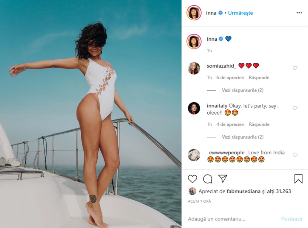 Cântăreața a afișat un trup fără cusur, în imagini incendiare Foto - Instagram