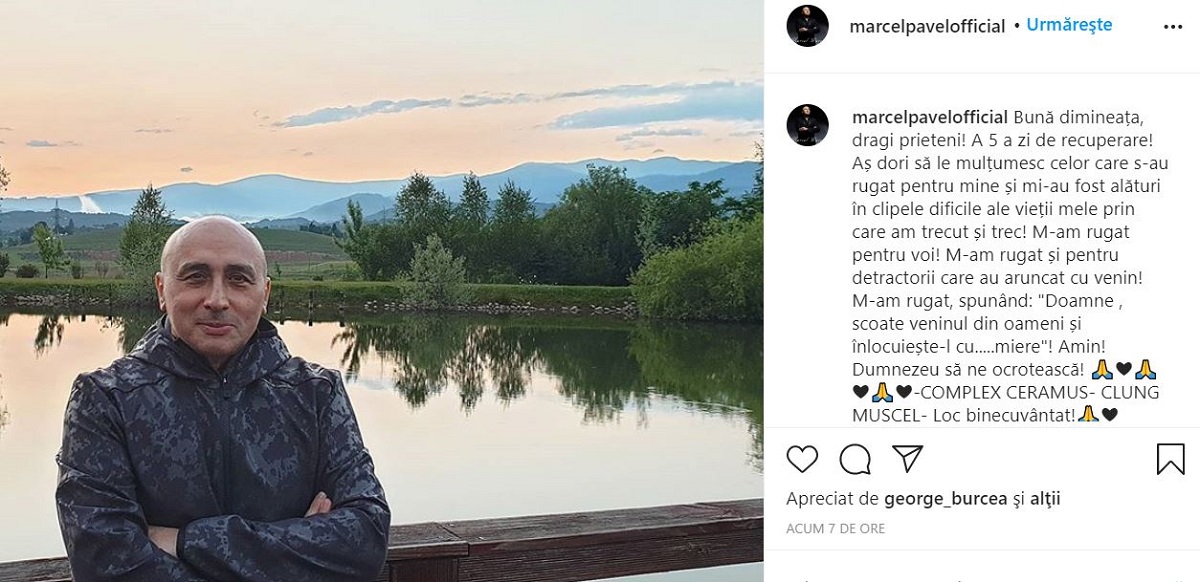 Decizia luată de Marcel Pavel după ce a fost externat din spital. E o mare surpriză