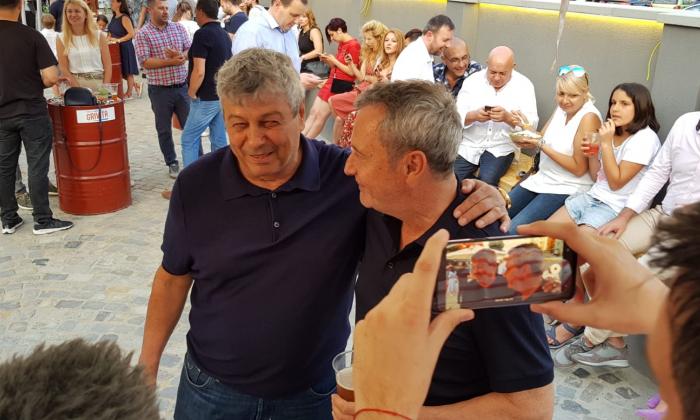 Lucescu și Rednic au îngropat securea războiului