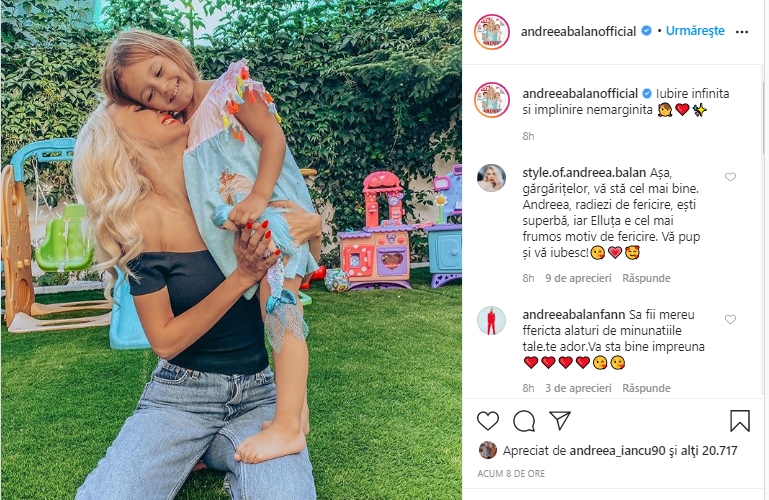 Andreea Bălan radiază de fericire! “Iubire infinită”. Mesajul impresionant pe care l-a postat, după ce s-a aflat de noua ei relație - 