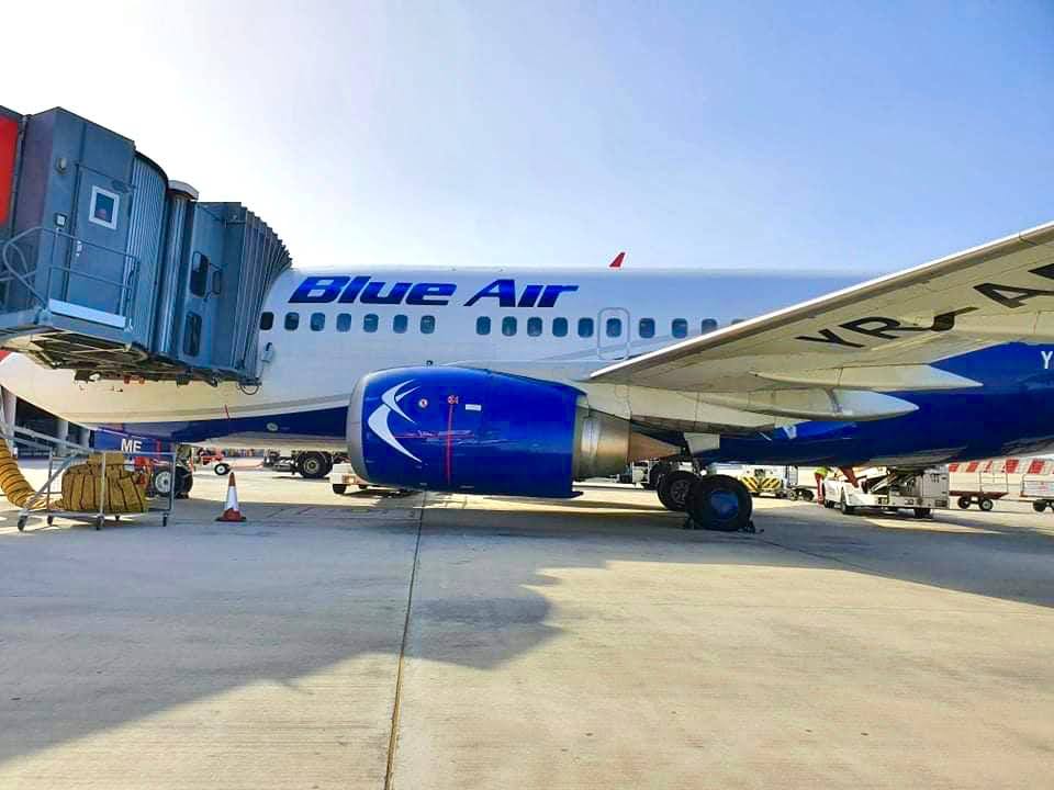 Blue Air a fost amendata