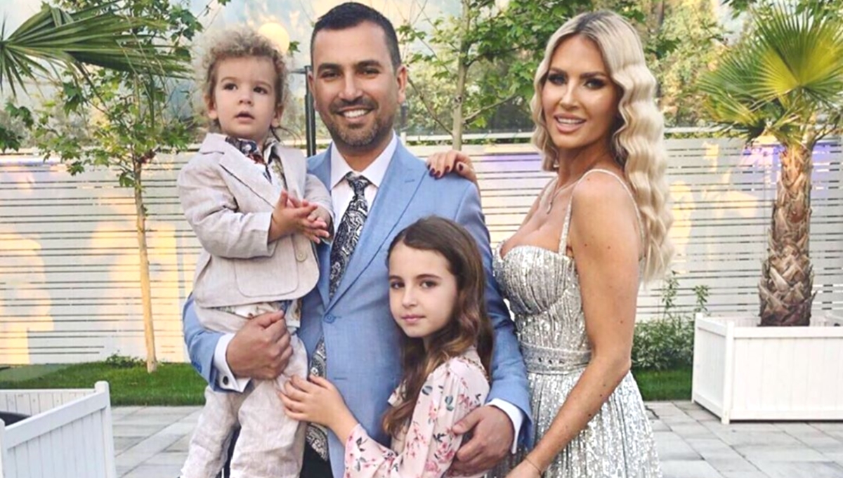 Andreea Bănică și Lucian Mitrea au împreună o fetiță, Sofia, și un băiețel, Noah