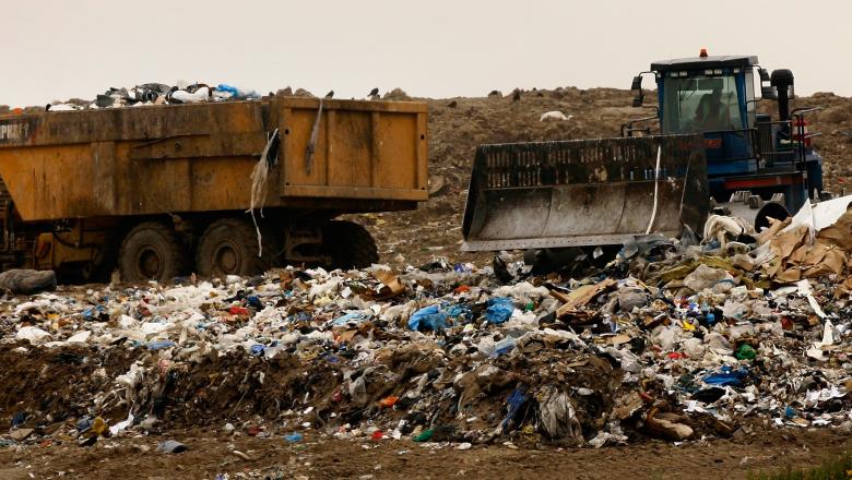 Groapa de gunoi de la Chiajna, declarată ilegală