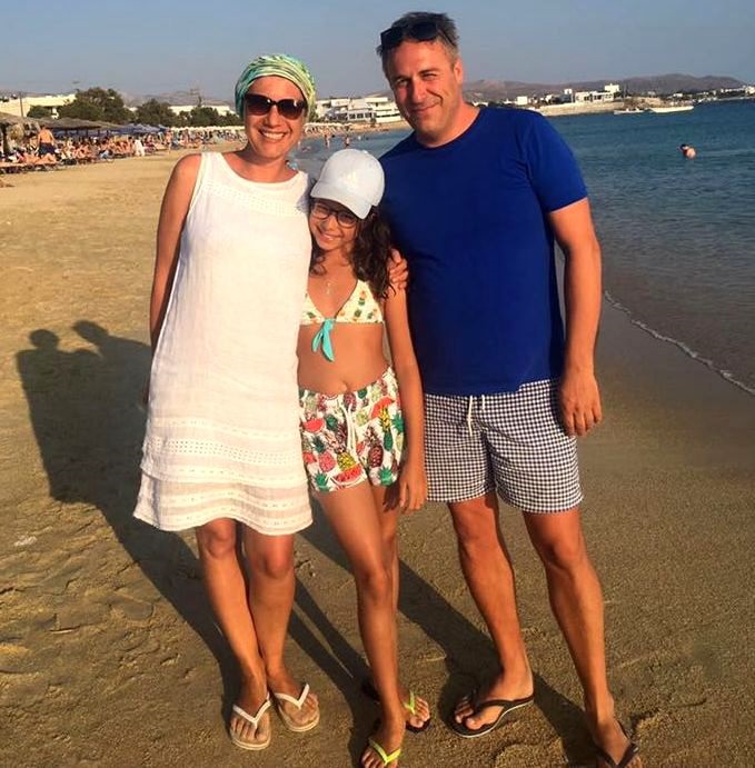 Mirela Prișor și familia ei