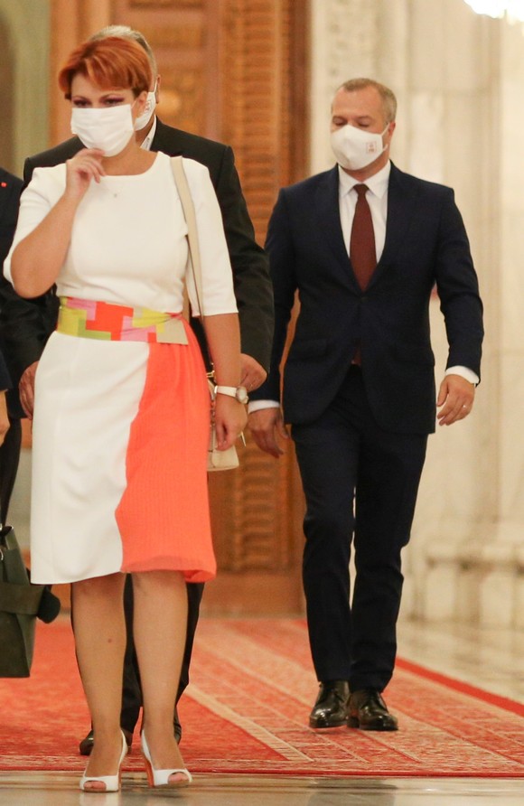 Olguța Vasilescu a furat toate privirile la congresul PSD