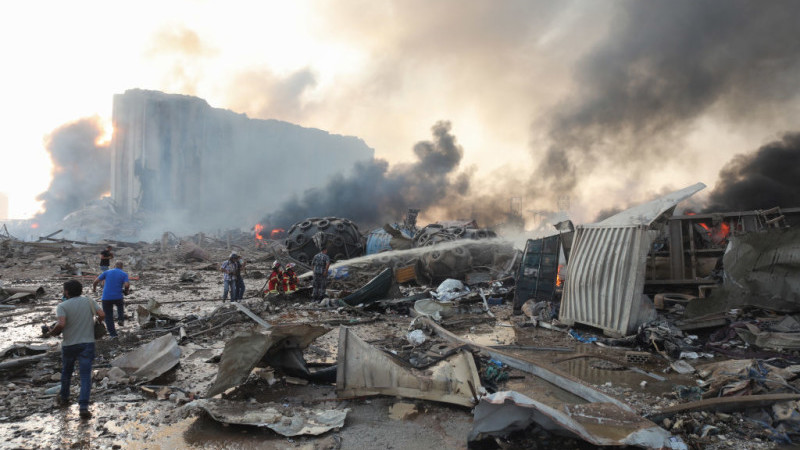 Prima mărturie românească din mijlocul exploziei din Beirut. ”S-au pulverizat într-o clipă”