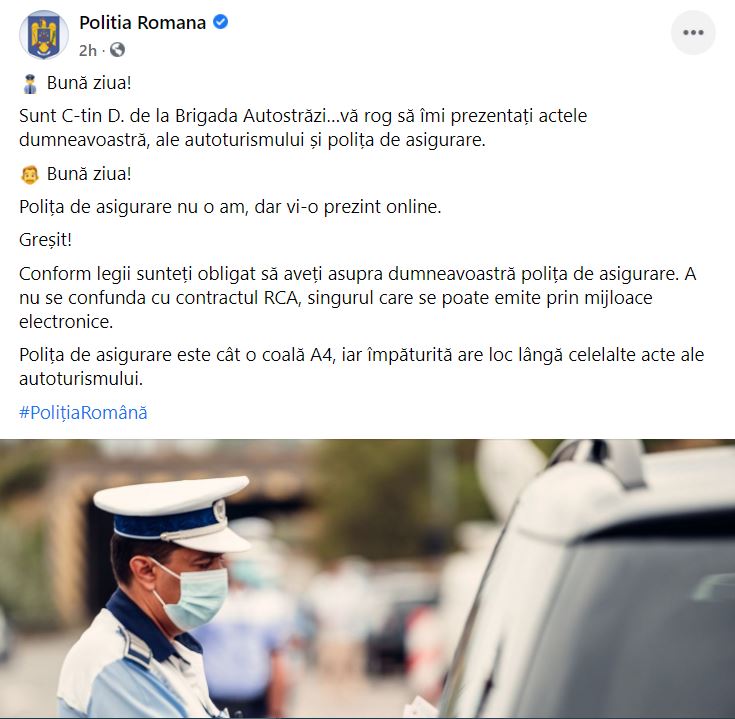 Cod rutier 2020. Greșeala banală pentru care șoferii riscă să fie taxați la controlul rutier. Ce anunț important a făcut Poliția. Conducătorii auto sunt indignați