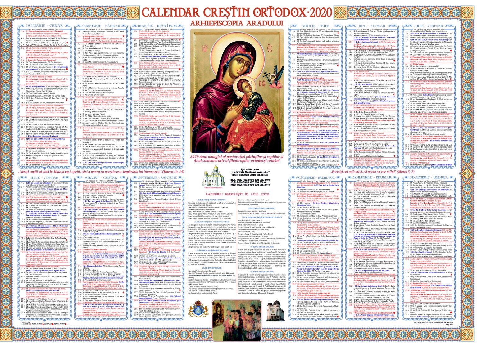 Biserica prăznuiește vineri, 25 septembrie, pe Sfânta Cuvioasa Eufrosina, Sfântul Cuvios Pafnutie Egipteanul și pe Sfântul Serghie din Radonej