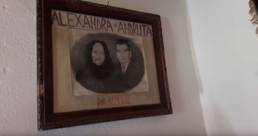 Tablou cu părinții lui Nicolae Ceaușescu