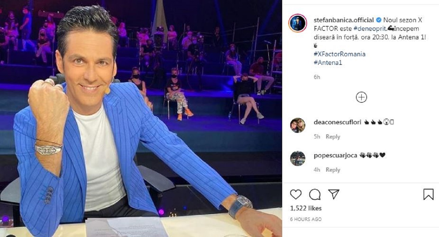 Stefan Banica Jr. a promovat noul sezon X Factor pe pagina sa de Facebook. Fanii au vazut un detaliu neasteptat