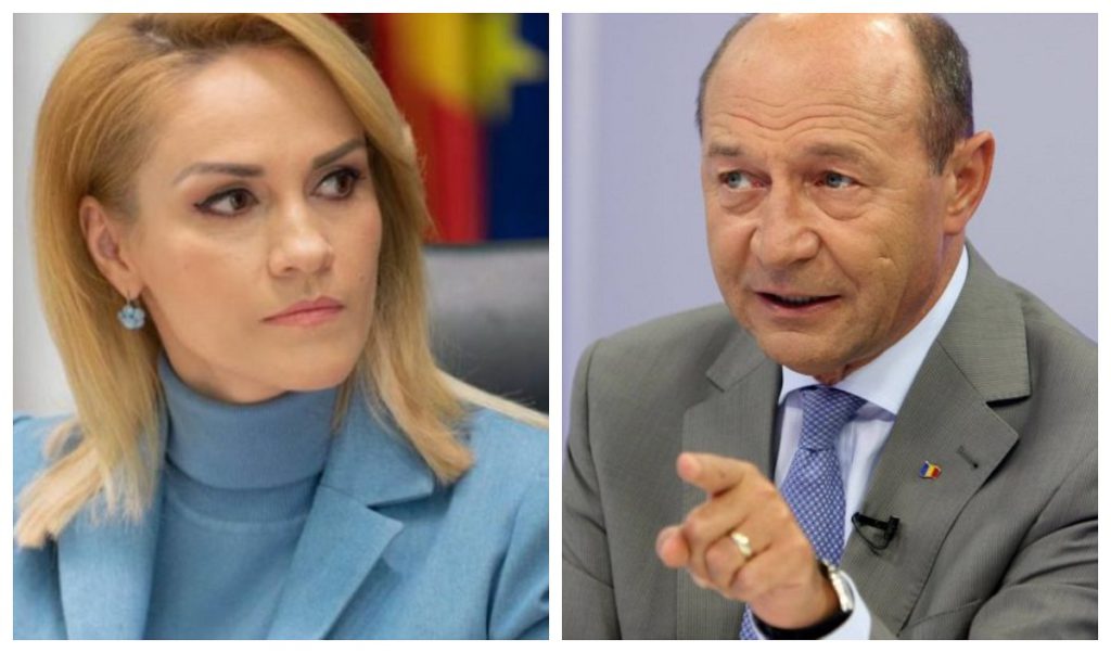 Cum a fost dată afară Gabriela Firea din curtea partidului condus de Traian Băsescu. Dezvăluiri uluitoare ale fostului președinte