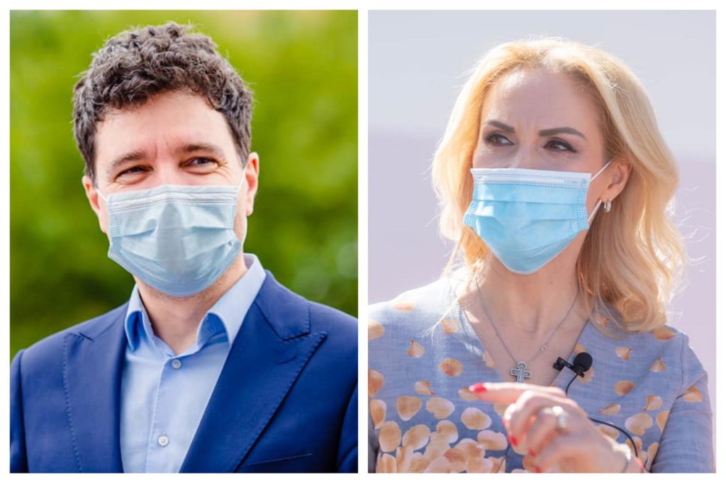 Alegeri locale 2020. Dezbaterea televizată între Nicușor Dan și Gabriela Firea se face. Unde și când va avea loc