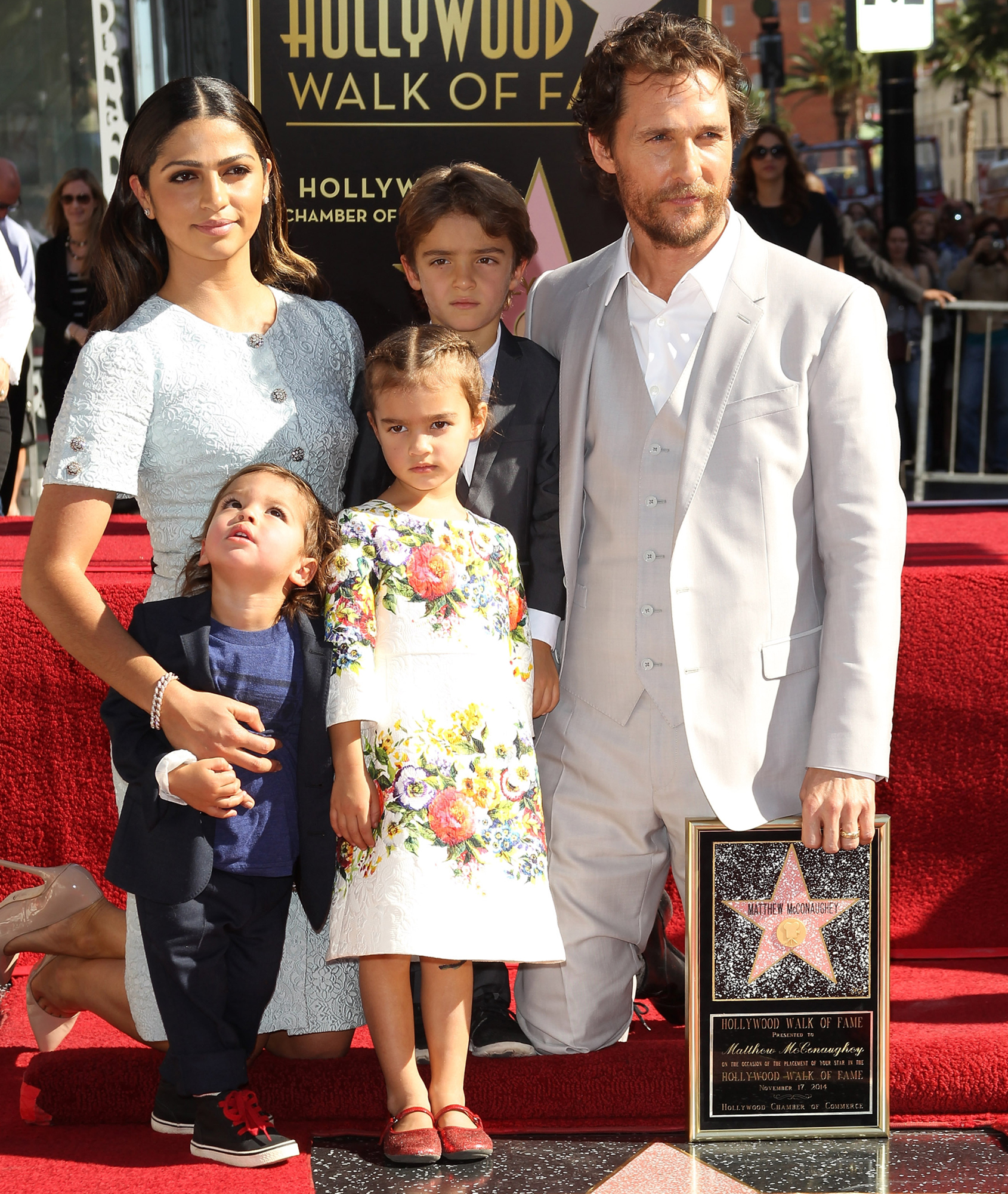 Matthew McConaughey e insurat din 2012 cu Camila Alves si au impreuna trei copii