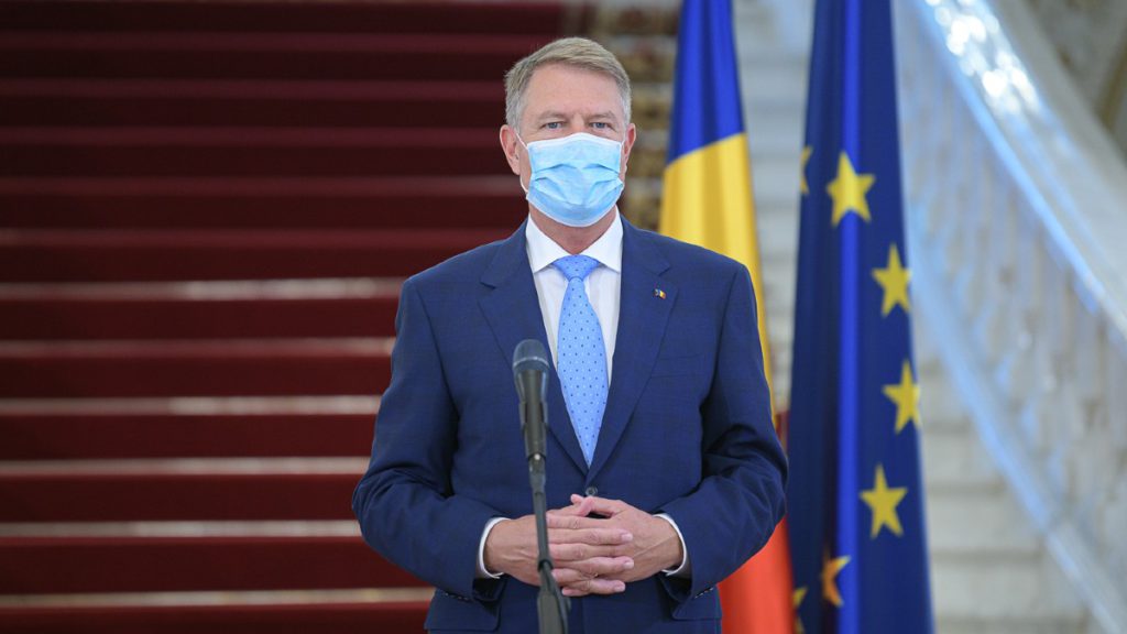Klaus Iohannis, declarație de presă pe tema măsurilor privind gestionarea pandemiei COVID-19