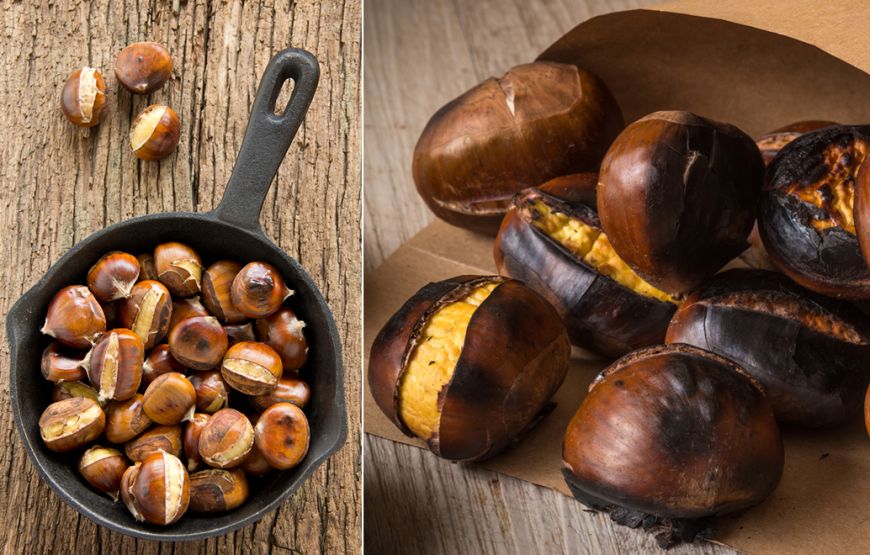 Rețetă castane la cuptor. Cea mai delicioasă gustare de toamnă