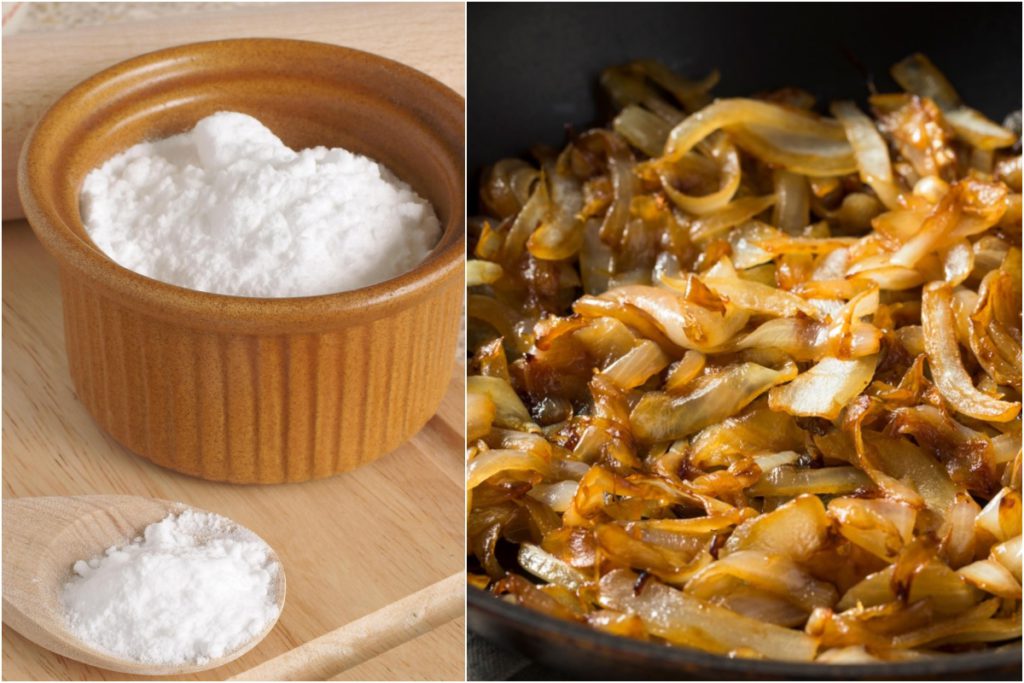 Secretul cu bicarbonat pentru cea mai bună ceapă caramelizată. Iată cum trebuie s-o prepari