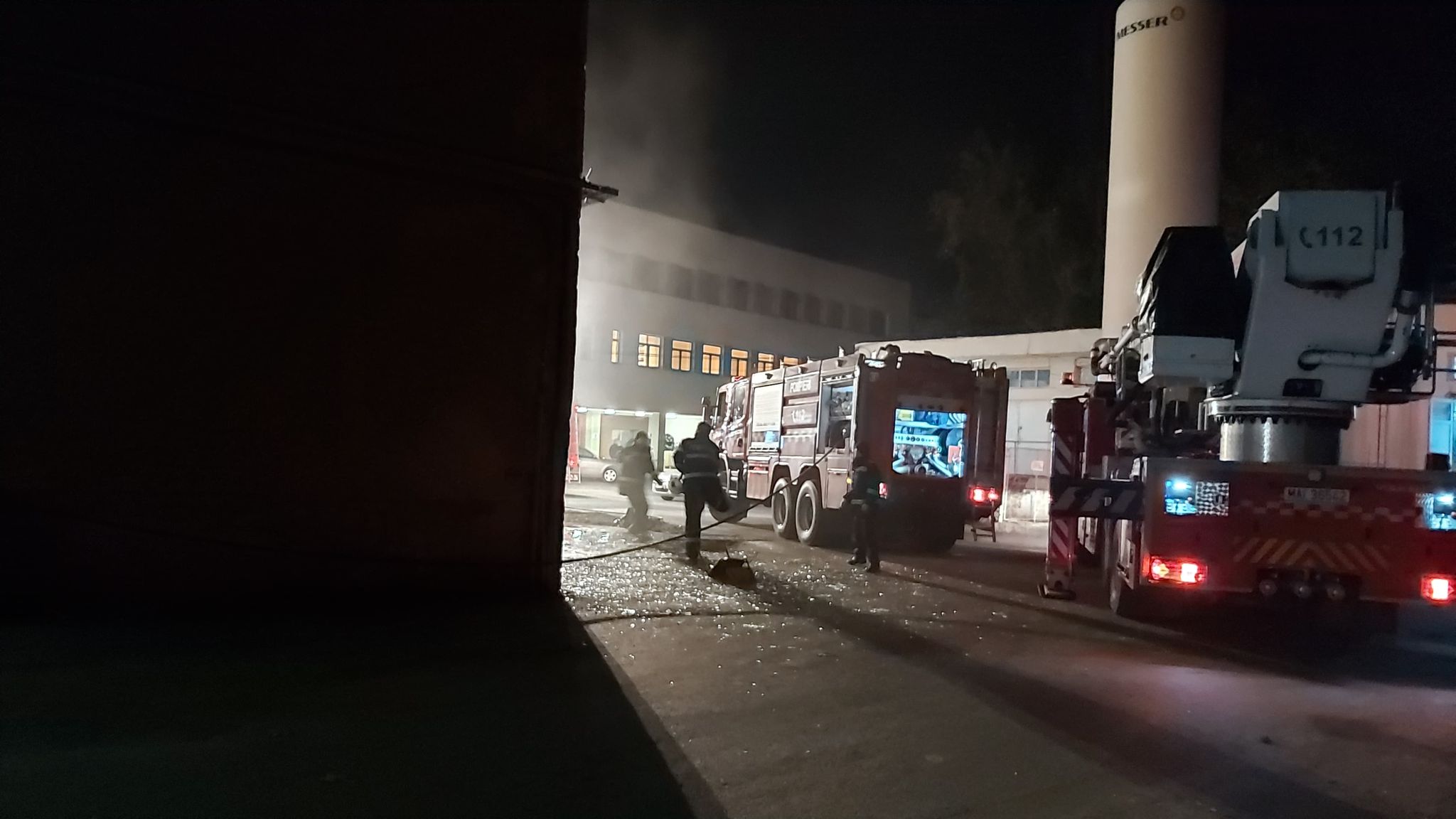 Spitalul din Piatra Neamț, afectat de un incendiu teribil foto - ziarulpiatraneamt.ro