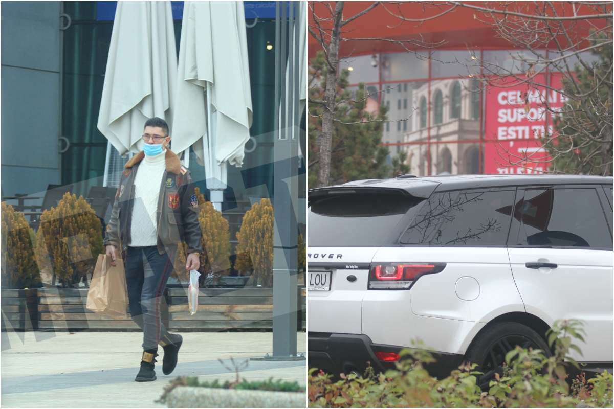 Luis Lazarus, surprins purtând masca de protecție incorect