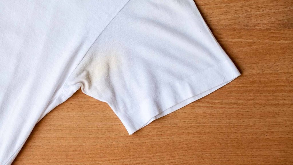 Petele galbene, eliminate cu bicarbonat de sodiu 