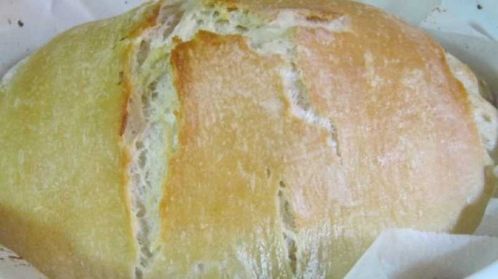 Rețetă pâine de casă rapidă. Nu este nevoie de frământare și se prepară extrem de ușor
