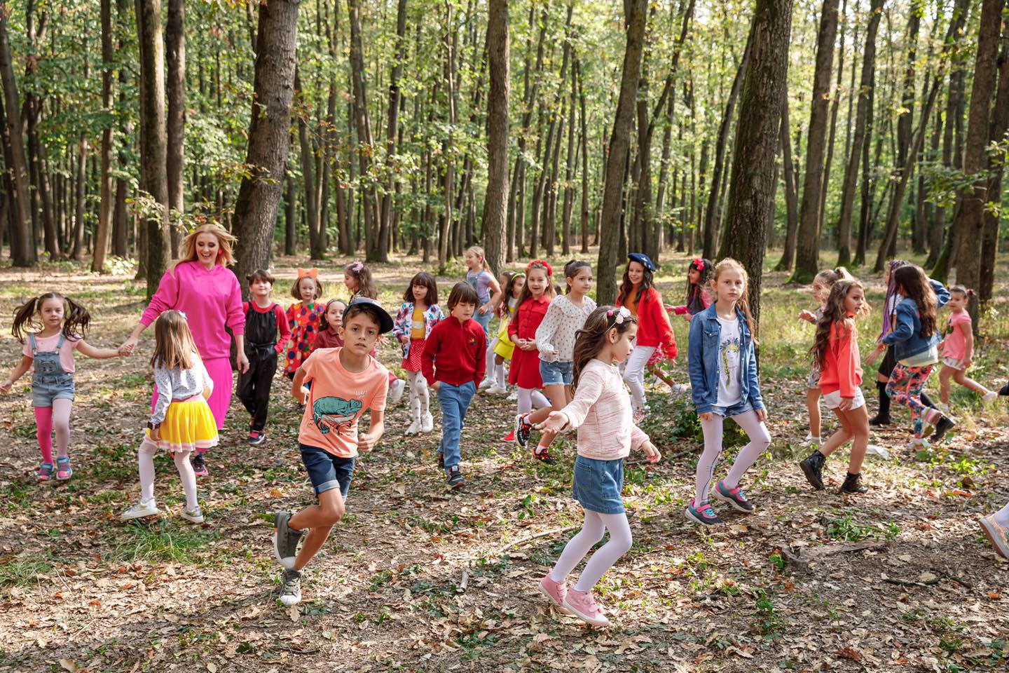 Alina Sorescu si copiii