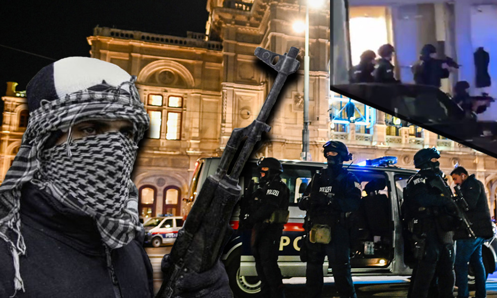 Atac terorist la Viena. Cinci persoane au decedat și alte 17 au fost împușcate. Armata se află pe străzile orașului în acest moment
