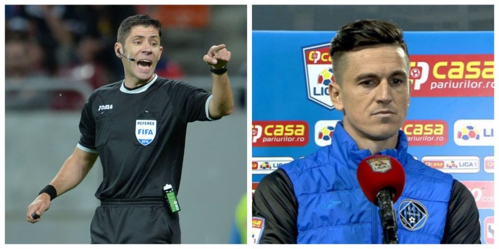 Arbitrul FIFA Radu Petrescu l-ar jignit pe Florin Gardos