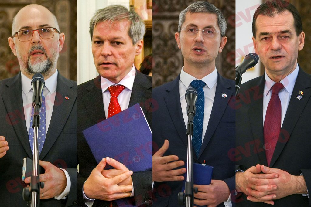 Delegația a fost compusă din Ludovic Orban, Florin Cîțu, Dan Barna, Dacian Cioloș și Kelemen Hunor