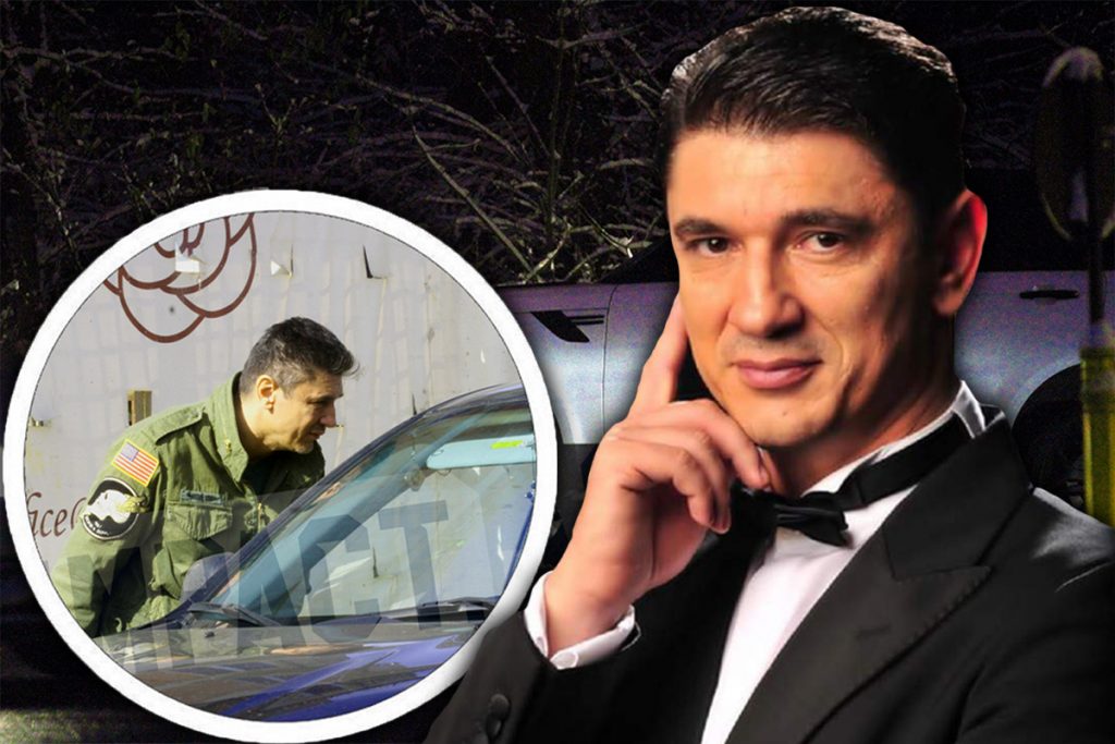 FOTO EXCLUSIV Luis Lazarus, incident în București. Ce s-a întâmplat cu bolidul său de lux