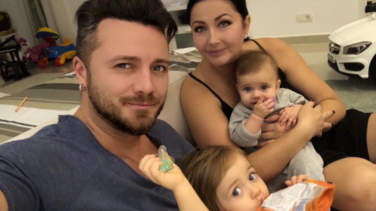 Gabriela și Tavi au împreună două fetițe superbe
